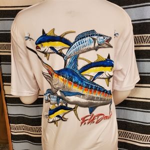 F.H. Davis Duotech Rashguard fishing shirt